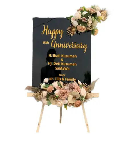 Papan Bunga Akrilik Kabil